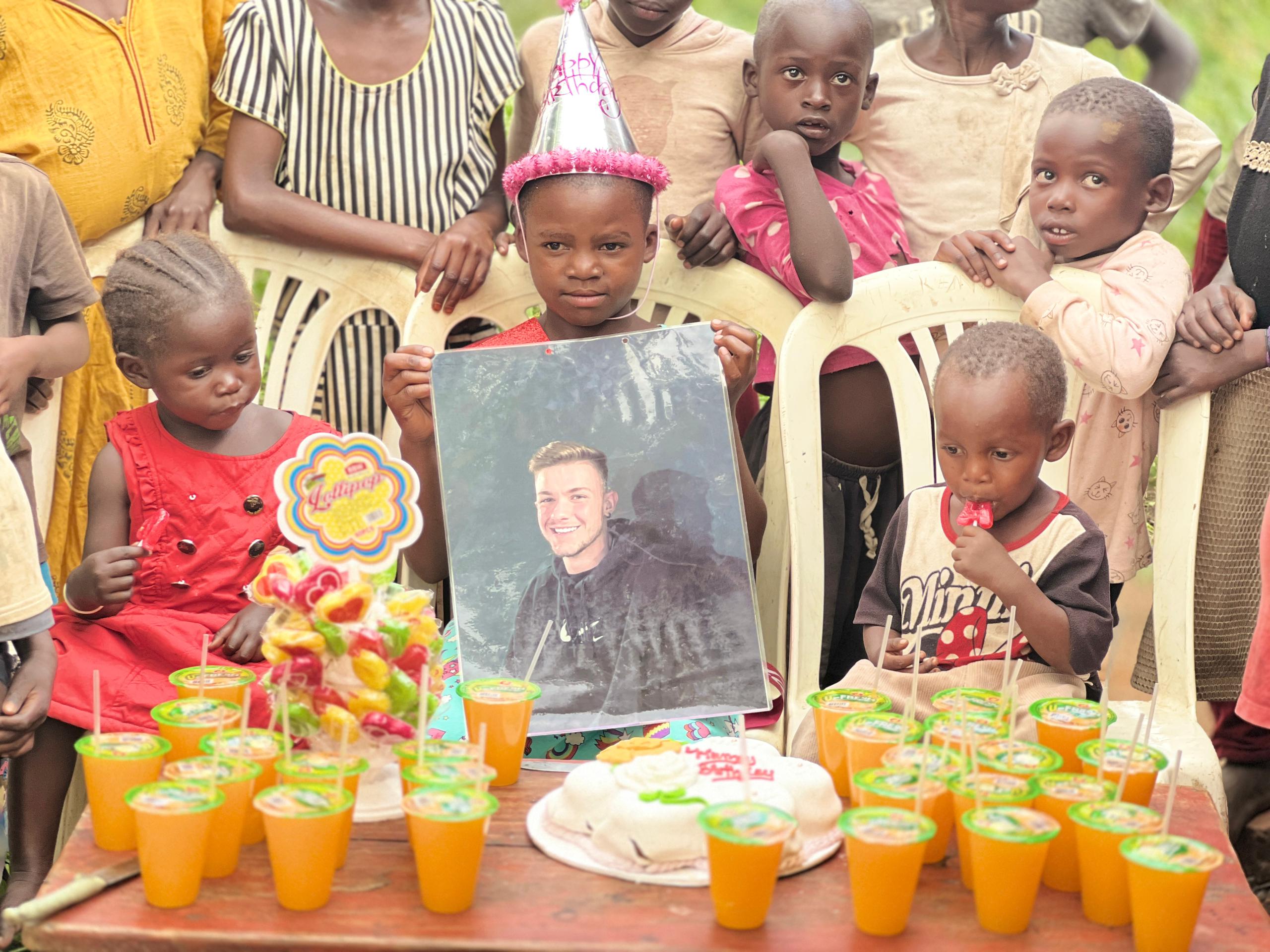 Children studying at HappyKids learning center